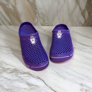 🌷Pretty Purple Amoji Clog Shoes